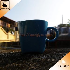 Ly cà phê Cappuccino dáng vuông